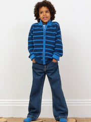 Chunky knit zippy