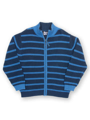 Chunky knit zippy
