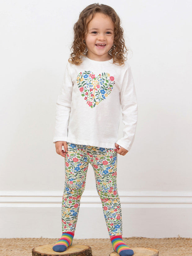 Secret garden leggings