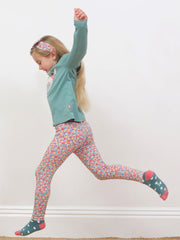 Ditsy tales leggings multi
