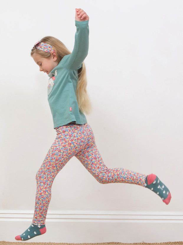 Ditsy tales leggings multi