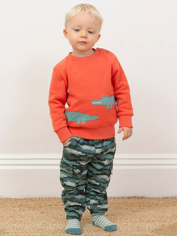 Croc camo cargos