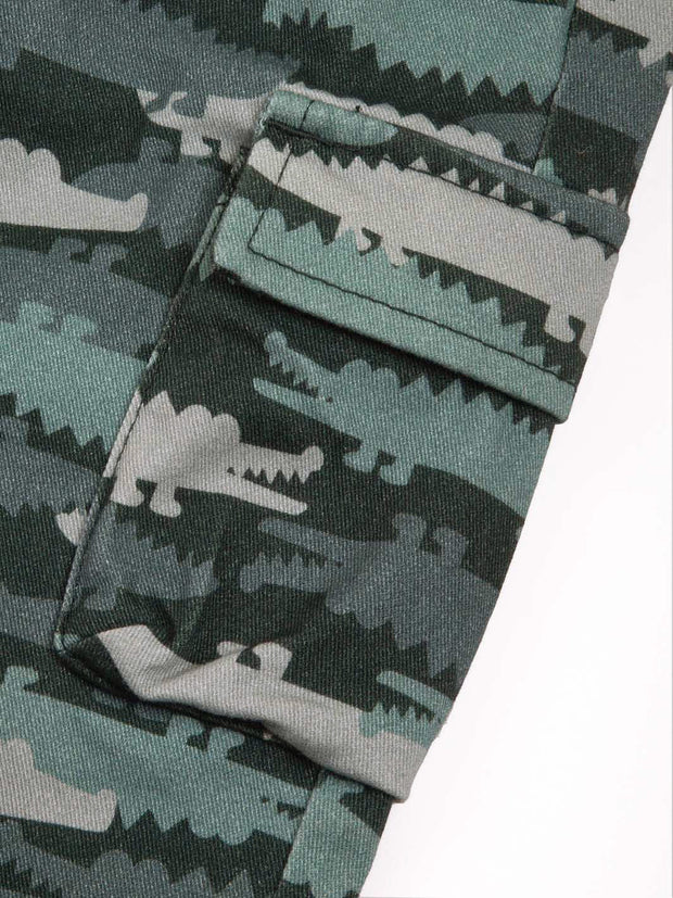 Croc camo cargos