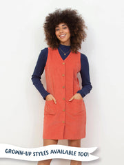 Waterfall pinafore
