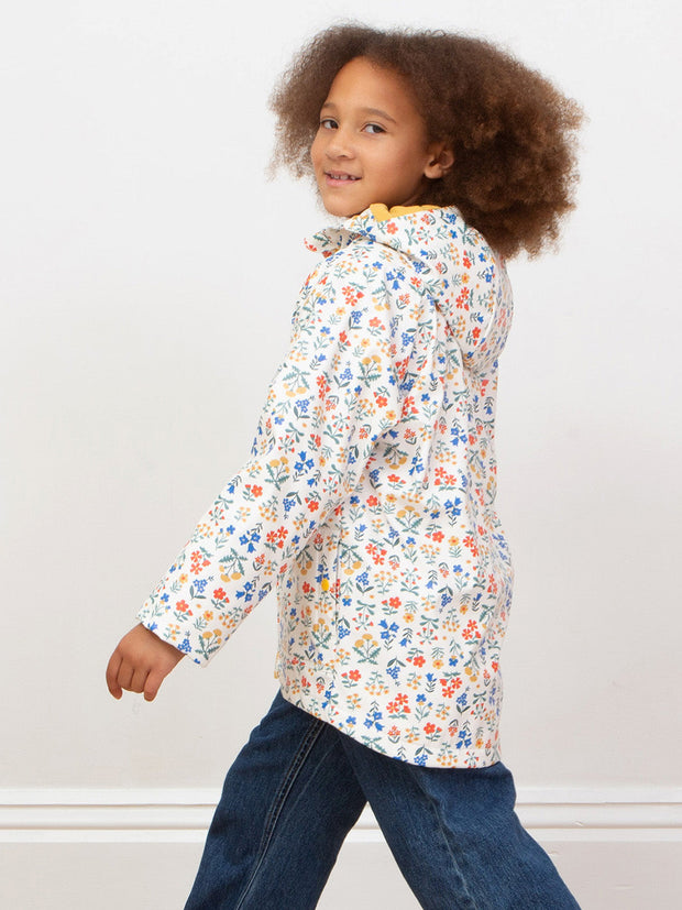 Fairy flowers splash coat