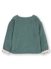 Fairy flowers quilted jacket