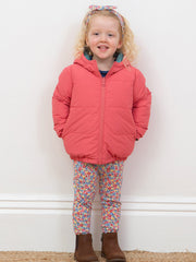 Pixie petals reversible cocoon coat