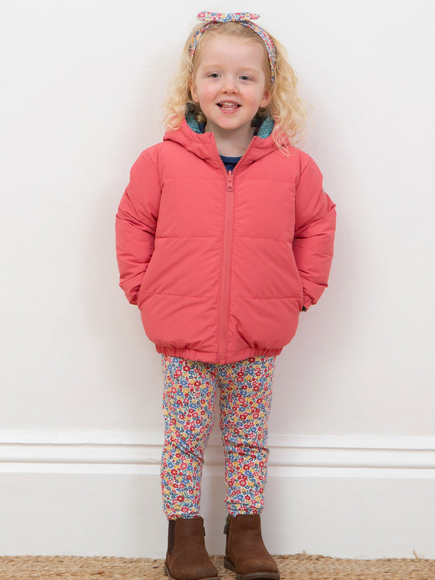 Pixie petals reversible cocoon coat