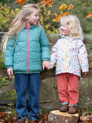 Pixie petals reversible cocoon coat