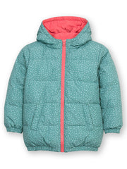Pixie petals reversible cocoon coat