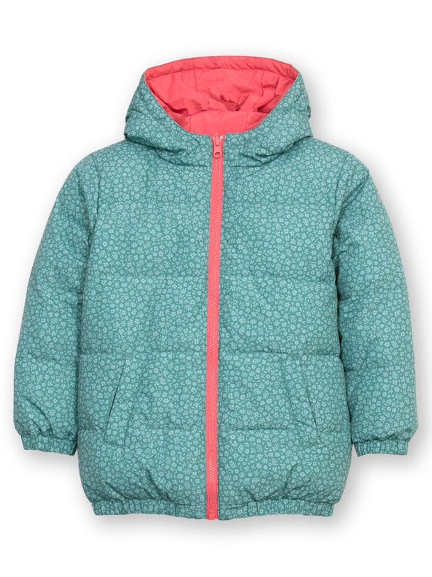 Pixie petals reversible cocoon coat