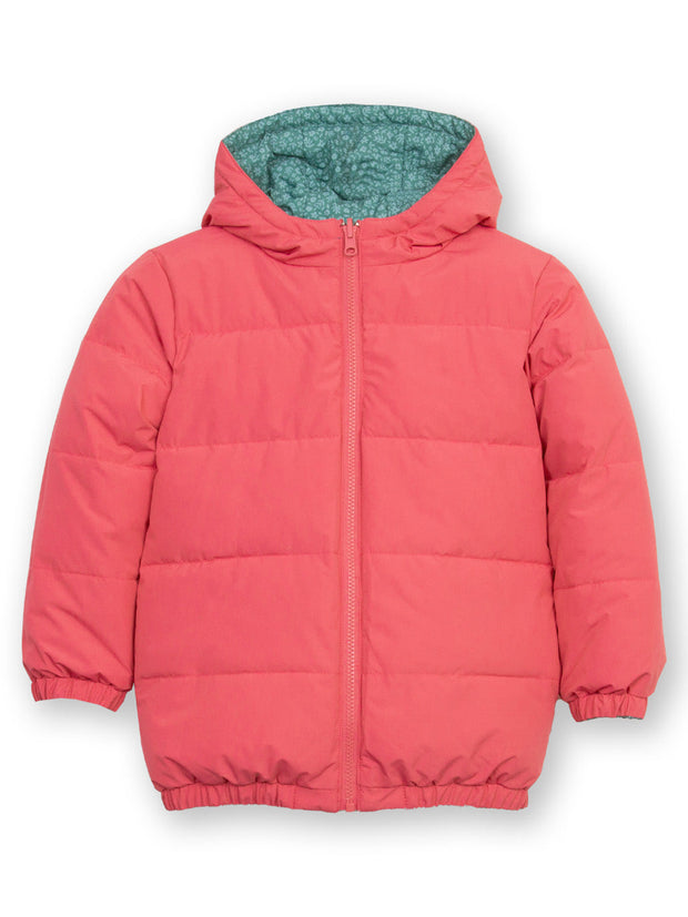 Pixie petals reversible cocoon coat