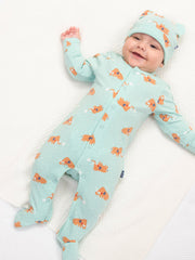 Woolly And Dove Sleepsuit