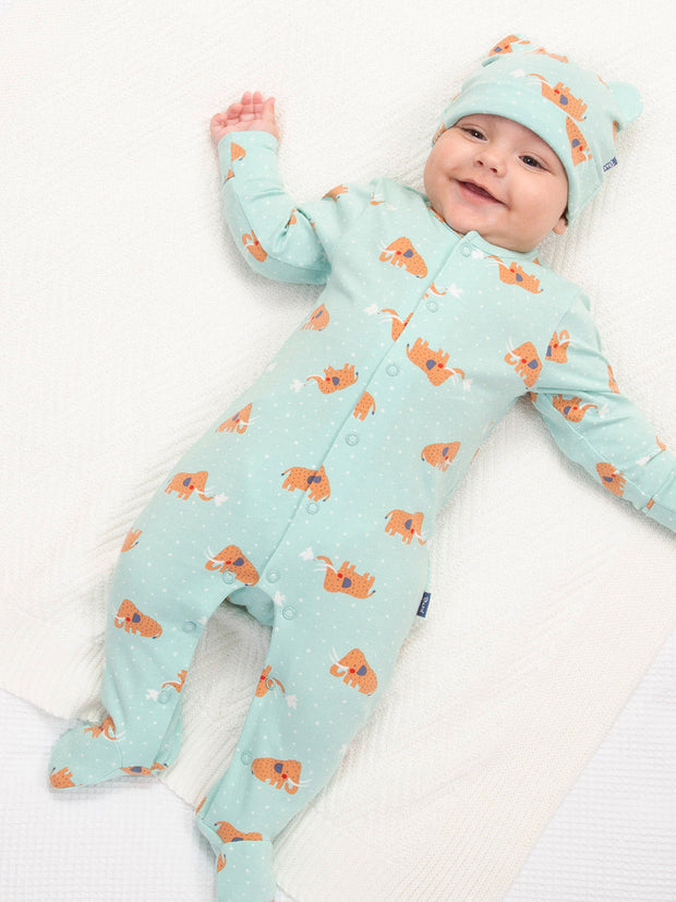 Woolly And Dove Sleepsuit