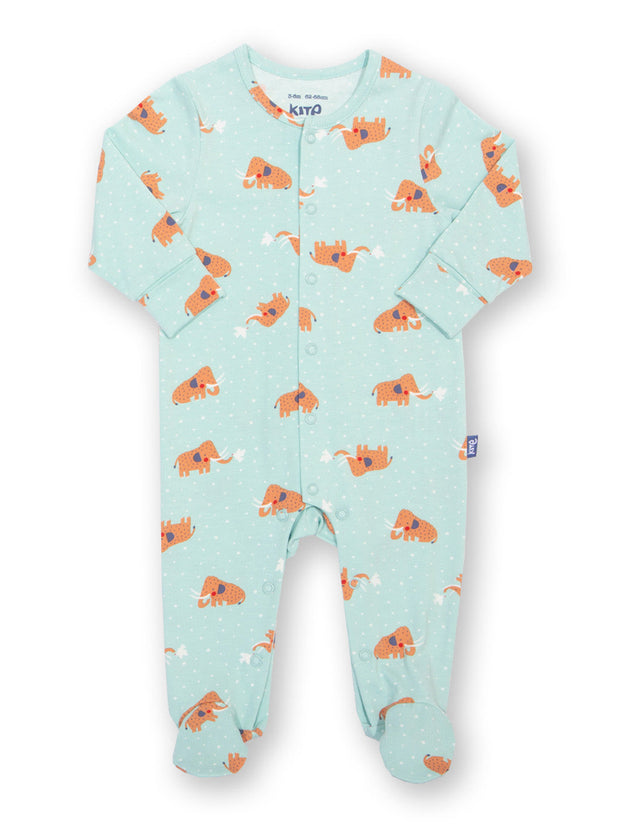 Woolly And Dove Sleepsuit