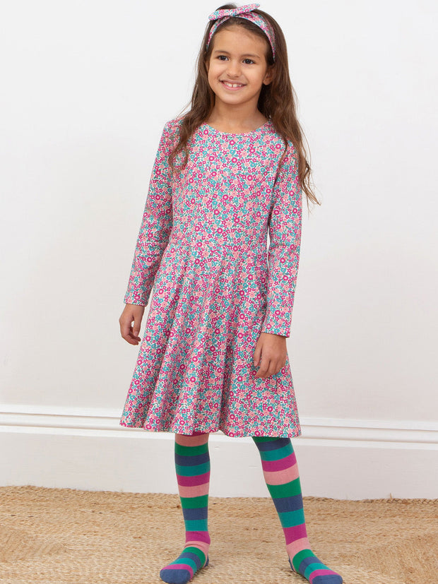 Ditsy Tales Skater Dress