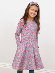 Ditsy Tales Skater Dress