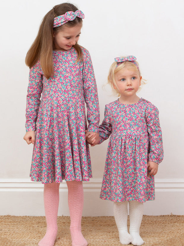 Ditsy Tales Skater Dress