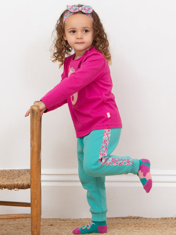Side Stripe Joggers Ditsy Tales