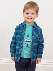 Check Shirt Navy