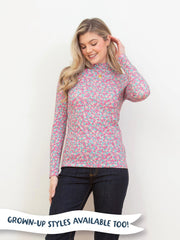 Ditsy Tales Leggings Pink