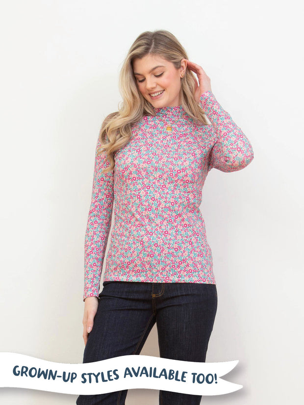 Ditsy Tales Leggings Pink