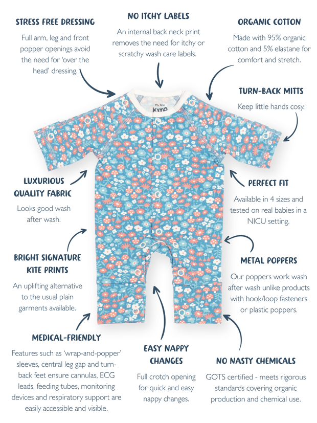 My First Sleepsuit Winter Woodland