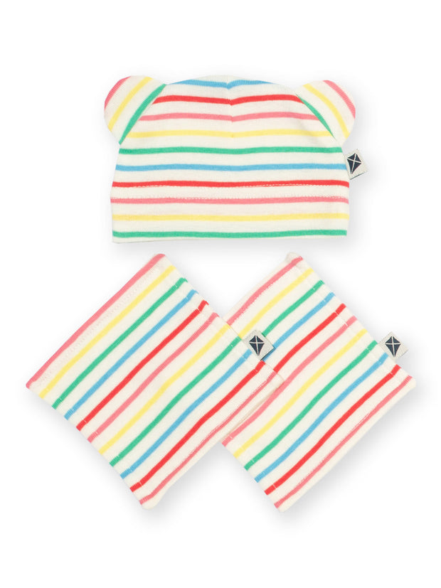 My First Hat Rainbow Stripe