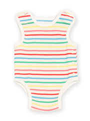 My First Vest Rainbow Stripe