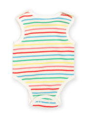 My First Vest Rainbow Stripe