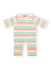 My First Sleepsuit Rainbow Stripe