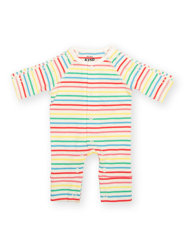 My First Sleepsuit Rainbow Stripe