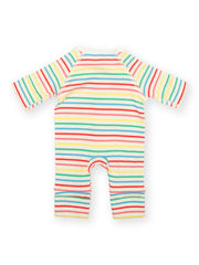 My First Sleepsuit Rainbow Stripe