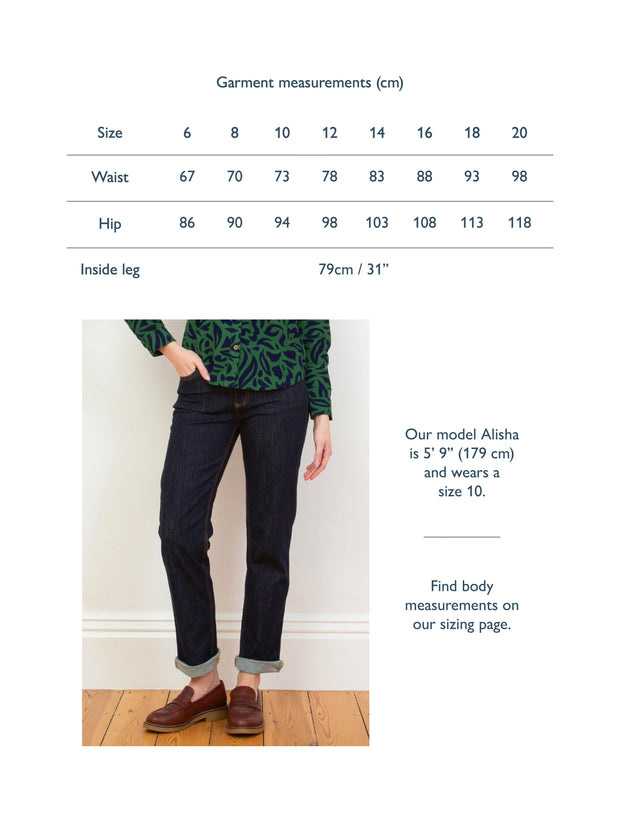 Sturminster straight leg stretch denim jeans