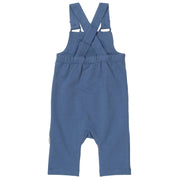 Flat shot of teddy dungarees