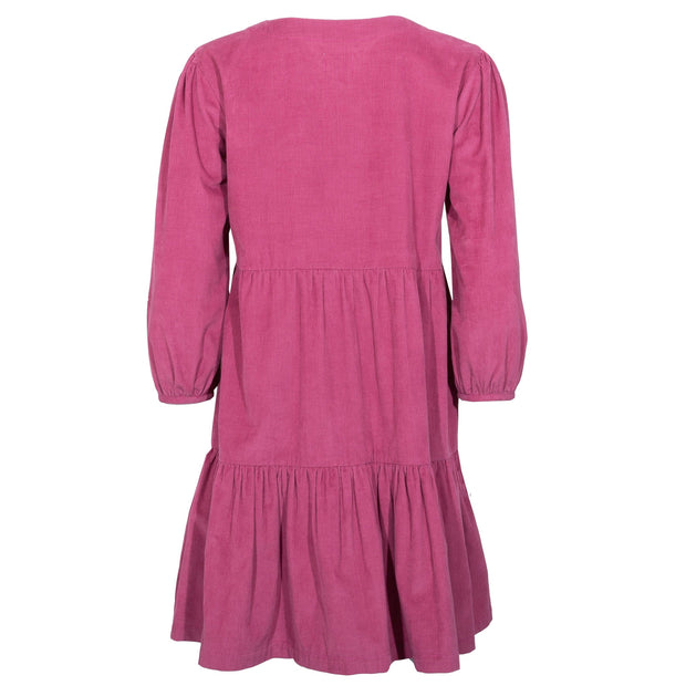 Bourton dress rhubarb