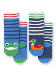 Pond life grippy socks