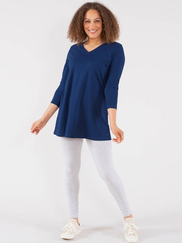 Throop tunic midnight