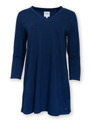 Throop tunic midnight