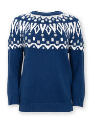 Jurassic knit jumper soft navy