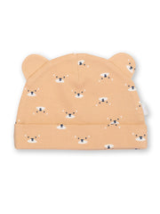 Kite - Baby organic cotton spotty otterly hat cream - Interlock fabric