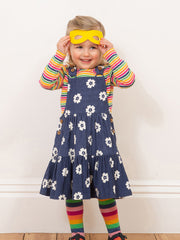 Fab flower pinafore