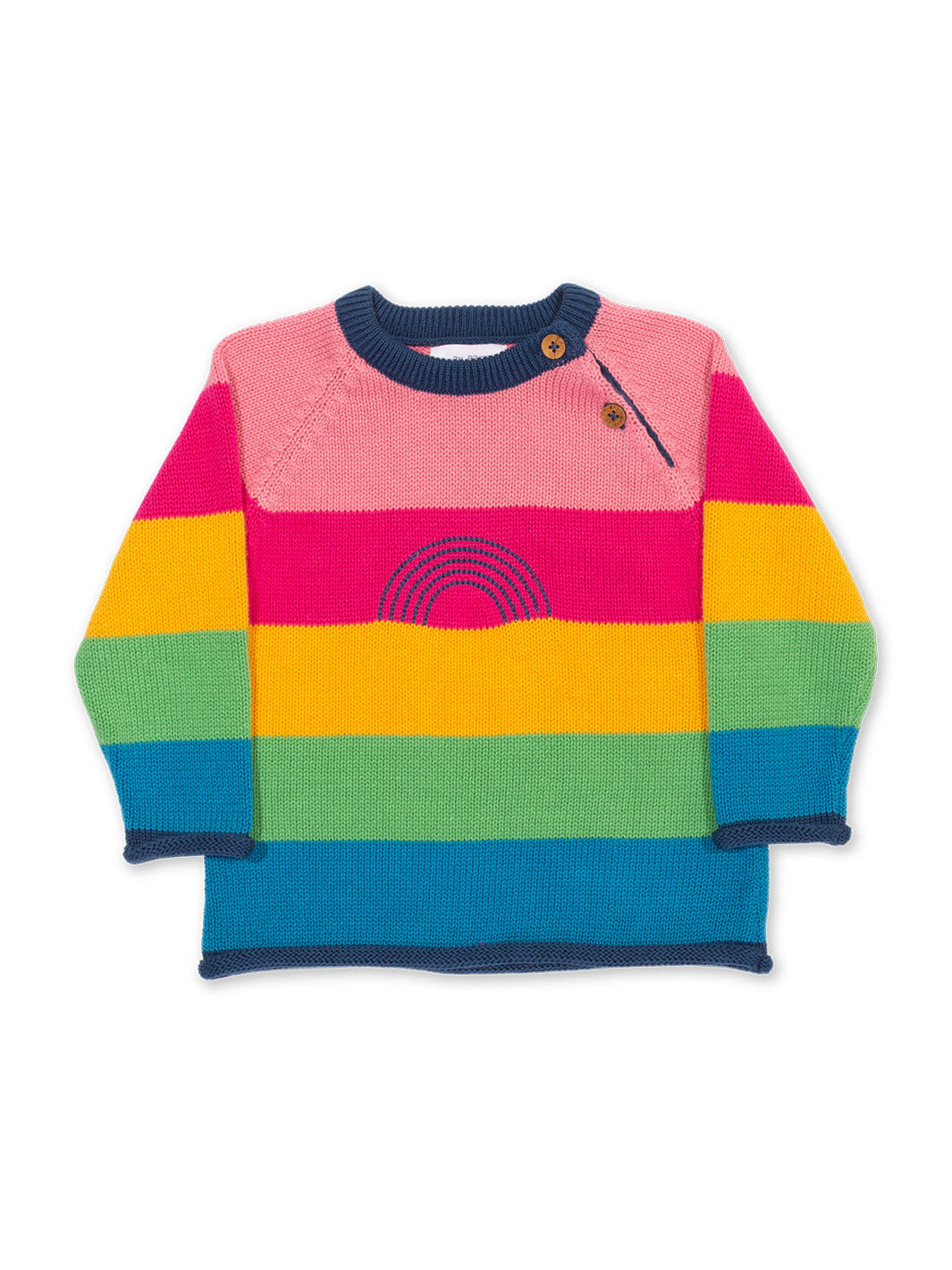 Rainbow knit jumper best sale