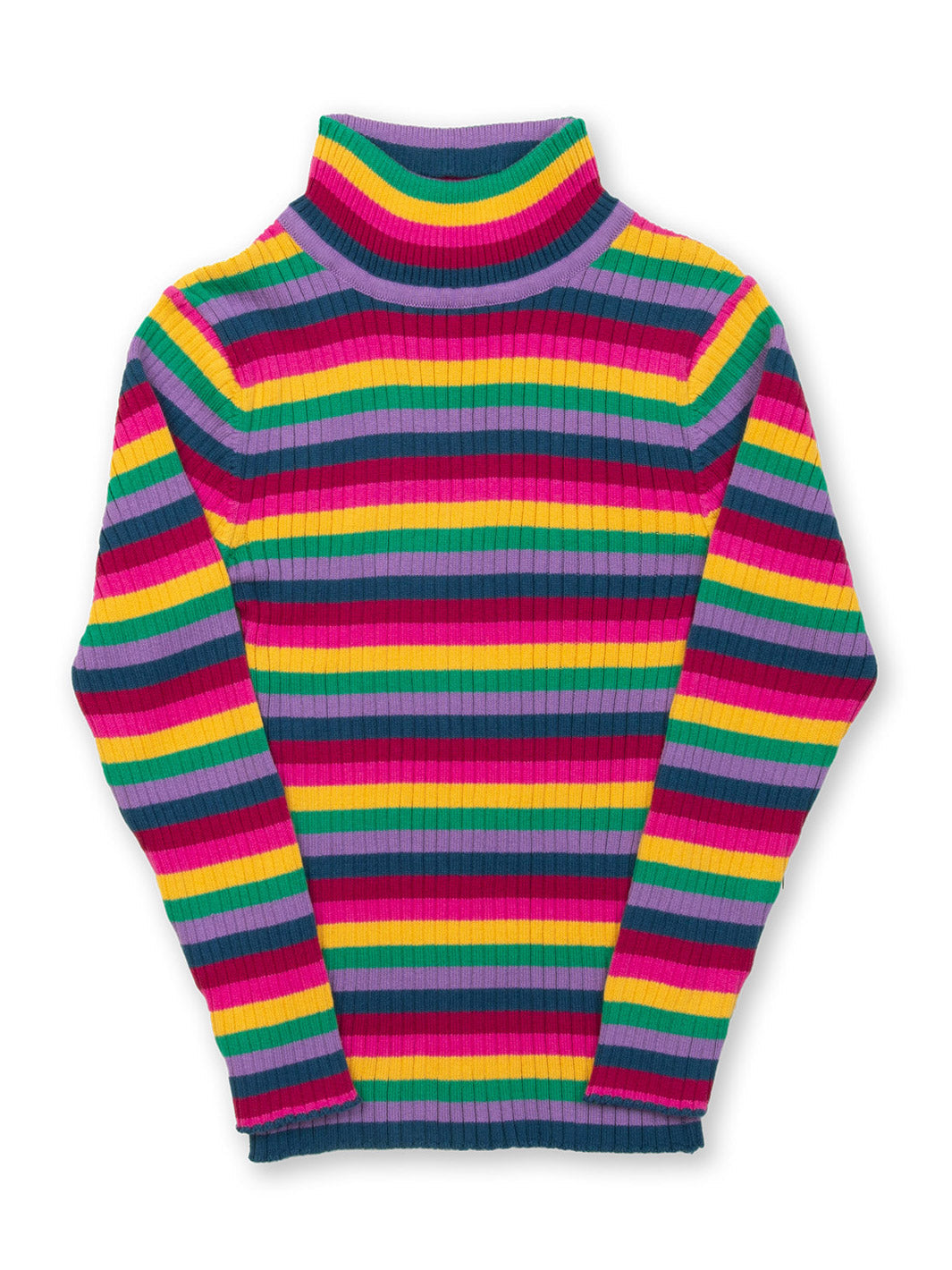 Rainbow knit turtle top Kite Clothing