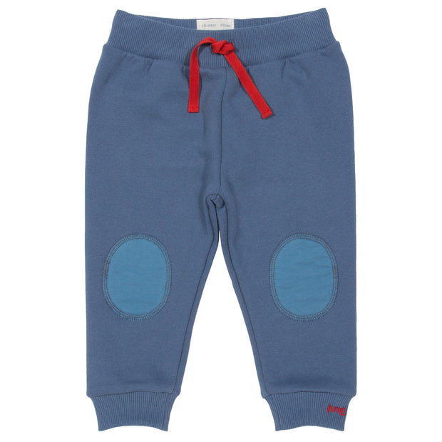 Boy in kneepatch joggers